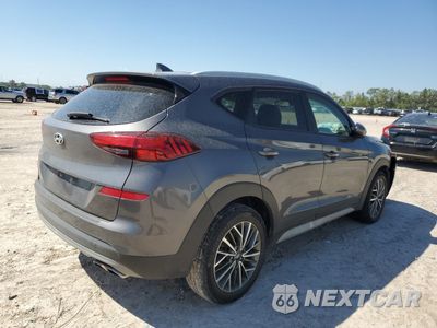 Trzecie zdjęcie samochodu z tyłu: 2021 HYUNDAI TUCSON LIMITED VIN:KM8J33AL4MU308627 - miniatura