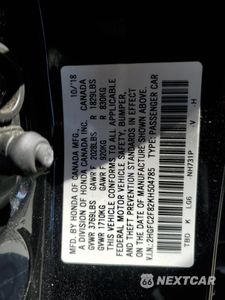 Zdjęcie 14 z 14 samochodu: 2019 HONDA CIVIC SPORT VIN:2HGFC2F82KH504785 - miniatura