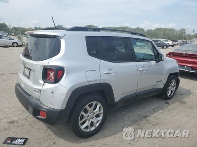 Trzecie zdjęcie samochodu z tyłu: 2018 JEEP RENEGADE LATITUDE VIN:ZACCJABB8JPH04201 - miniatura