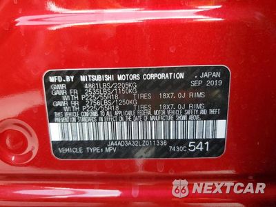 Zdjęcie 13 z 13 samochodu: 2020 MITSUBISHI OUTLANDER SE VIN:JA4AD3A32LZ011336 - miniatura