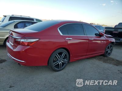 Trzecie zdjęcie samochodu z tyłu: 2017 HONDA ACCORD VIN:1HGCR2653HA900982 - miniatura
