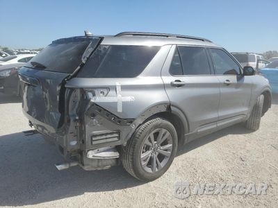 Trzecie zdjęcie samochodu z tyłu: 2022 FORD EXPLORER XLT VIN:1FMSK7DH1NGC31852 - miniatura