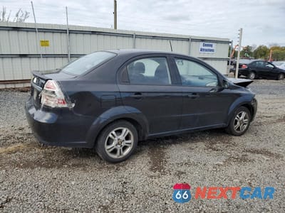 Trzecie zdjęcie samochodu z tyłu: 2009 CHEVROLET AVEO LS VIN:KL1TD56E59B656950 - miniatura