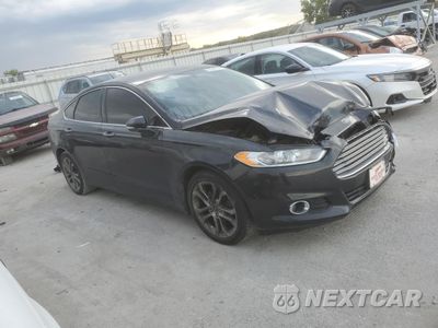 Czwarte zdjęcie samochodu z boku: 2014 FORD FUSION TITANIUM VIN:3FA6P0K92ER241167 - miniatura