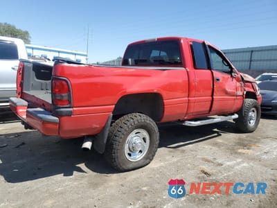 Trzecie zdjęcie samochodu z tyłu: 1999 DODGE RAM 2500 VIN:1B7KF2368XJ530725 - miniatura