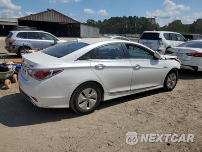 Trzecie zdjęcie samochodu z tyłu: 2014 HYUNDAI SONATA HYBRID VIN:KMHEC4A46EA115060 - miniatura
