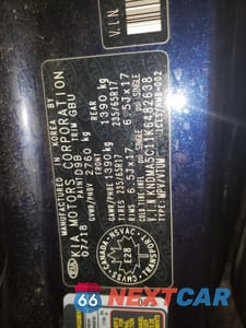 Zdjęcie 13 z 13 samochodu: 2019 KIA SEDONA L VIN:KNDMA5C11K6482638 - miniatura