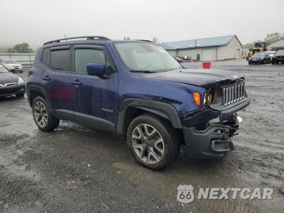 Czwarte zdjęcie samochodu z boku: 2017 JEEP RENEGADE LATITUDE VIN:ZACCJBBB3HPF16458 - miniatura