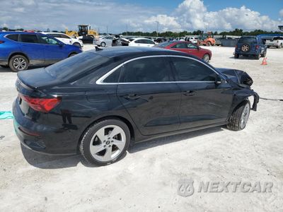 Trzecie zdjęcie samochodu z tyłu: 2023 AUDI A3 PREMIUM VIN:WAUAUDGYXPA103763 - miniatura
