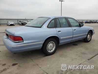 Trzecie zdjęcie samochodu z tyłu: 1997 FORD CROWN VICTORIA LX VIN:2FALP74W7VX226244 - miniatura