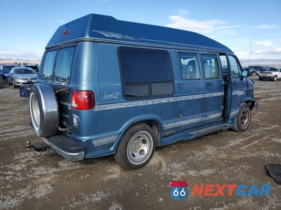 Trzecie zdjęcie samochodu z tyłu: 1995 DODGE RAM VAN B2500 VIN:2B6HB21Y7SK548063 - miniatura