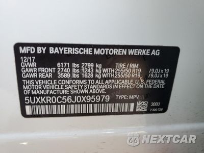 Zdjęcie 14 z 14 samochodu: 2018 BMW X5 XDRIVE35I VIN:5UXKR0C56J0X95979 - miniatura