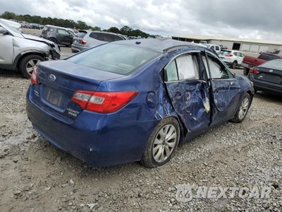 Trzecie zdjęcie samochodu z tyłu: 2015 SUBARU LEGACY 2.5I PREMIUM VIN:4S3BNAC60F3013581 - miniatura