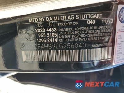 Zdjęcie 13 z 13 samochodu: 2014 MERCEDES-BENZ C 250 VIN:WDDGF4HB9EG256040 - miniatura