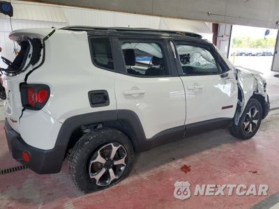 Trzecie zdjęcie samochodu z tyłu: 2021 JEEP RENEGADE TRAILHAWK VIN:ZACNJDC14MPM93516 - miniatura