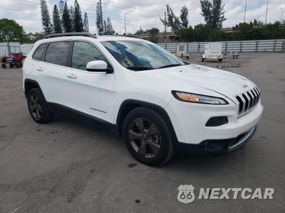 Czwarte zdjęcie samochodu z boku: 2017 JEEP CHEROKEE LATITUDE VIN:1C4PJLCB2HW572691 - miniatura