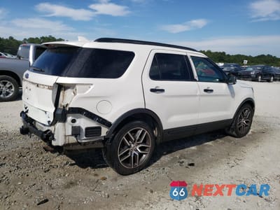 Trzecie zdjęcie samochodu z tyłu: 2016 FORD EXPLORER SPORT VIN:1FM5K8GT2GGB39090 - miniatura