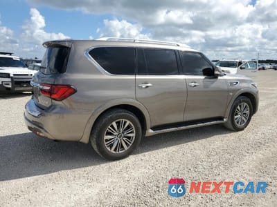 Trzecie zdjęcie samochodu z tyłu: 2019 INFINITI QX80 LUXE VIN:JN8AZ2NF5K9684968 - miniatura