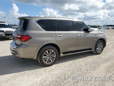 Trzecie zdjęcie samochodu z tyłu: 2019 INFINITI QX80 LUXE VIN:JN8AZ2NF5K9684968 - miniatura