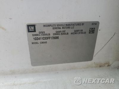 Zdjęcie 10 z 10 samochodu: 2015 GMC SIERRA C3500 VIN:1GD411C83FF178086 - miniatura