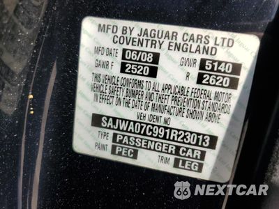 Zdjęcie 13 z 13 samochodu: 2009 JAGUAR XF SUPERCHARGED VIN:SAJWA07C991R23013 - miniatura