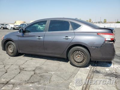 Drugie zdjęcie samochodu z przodu: 2015 NISSAN SENTRA S VIN:3N1AB7AP5FL653277 - miniatura