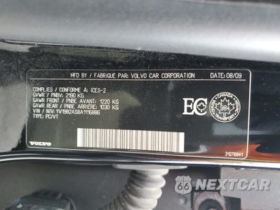 Zdjęcie 23 z 24 samochodu: 2010 VOLVO S80 3.2 VIN:YV1982AS8A1116886 - miniatura