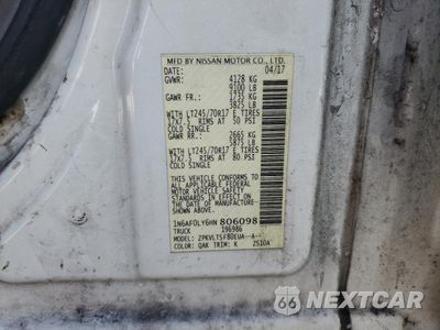 Zdjęcie 14 z 14 samochodu: 2017 NISSAN NV 2500 S VIN:1N6AF0LY6HN806098 - miniatura