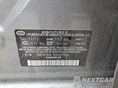 Zdjęcie 13 z 13 samochodu: 2013 HYUNDAI ELANTRA GLS VIN:5NPDH4AE3DH427936 - miniatura