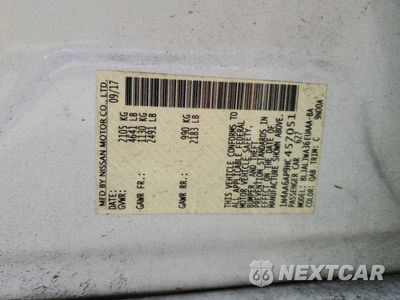 Zdjęcie 12 z 12 samochodu: 2017 NISSAN MAXIMA 3.5S VIN:1N4AA6AP9HC457051 - miniatura