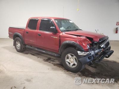Czwarte zdjęcie samochodu z boku: 2004 TOYOTA TACOMA DOUBLE CAB VIN:5TEHN72N04Z393462 - miniatura