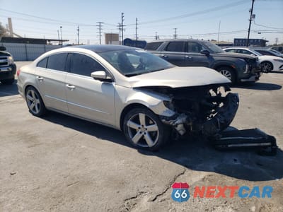 Czwarte zdjęcie samochodu z boku: 2012 VOLKSWAGEN CC LUXURY VIN:WVWHN7AN0CE513778 - miniatura