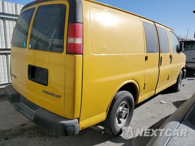 Trzecie zdjęcie samochodu z tyłu: 2004 CHEVROLET EXPRESS G1500 VIN:1GCFG15X641171031 - miniatura