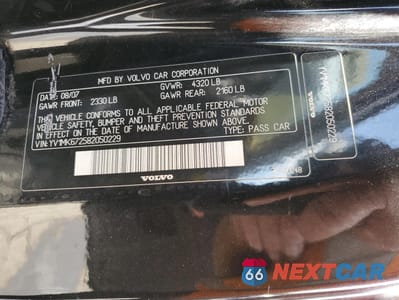 Zdjęcie 12 z 12 samochodu: 2008 VOLVO C30 T5 VIN:YV1MK672582050229 - miniatura