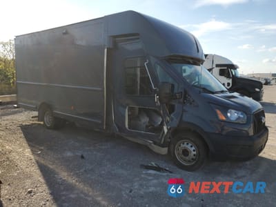 Czwarte zdjęcie samochodu z boku: 2021 FORD TRANSIT T-350 HD VIN:1FDDF6P88MKA92804 - miniatura