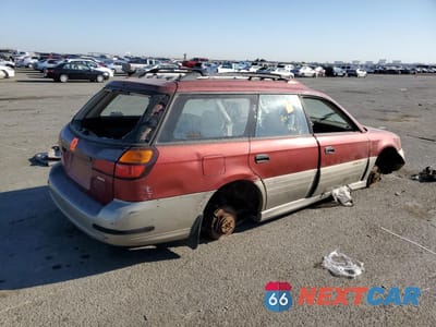 Trzecie zdjęcie samochodu z tyłu: 2002 SUBARU LEGACY OUTBACK VIN:4S3BH665927663844 - miniatura