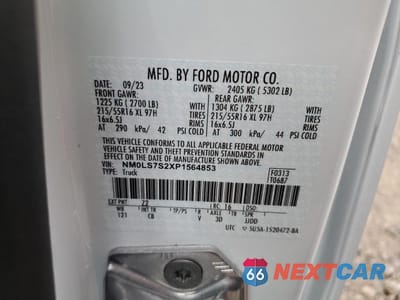 Zdjęcie 13 z 13 samochodu: 2023 FORD TRANSIT CONNECT XL VIN:NM0LS7S2XP1564853 - miniatura