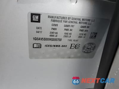 Zdjęcie 12 z 12 samochodu: 2017 CADILLAC CTS VSPORT PREMIUM LUXURY VIN:1G6AV5S8XH0200758 - miniatura