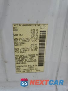 Zdjęcie 14 z 14 samochodu: 2015 NISSAN NV 1500 VIN:1N6BF0KY5FN802854 - miniatura