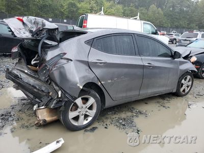 Trzecie zdjęcie samochodu z tyłu: 2013 HYUNDAI ELANTRA GLS VIN:5NPDH4AE3DH427936 - miniatura