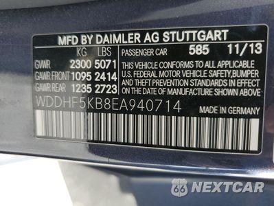 Zdjęcie 14 z 14 samochodu: 2014 MERCEDES-BENZ E 350 VIN:WDDHF5KB8EA940714 - miniatura