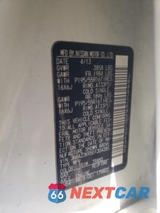 Zdjęcie 16 z 16 samochodu: 2013 NISSAN CUBE S VIN:JN8AZ2KR5DT304385 - miniatura