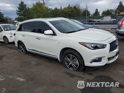 Czwarte zdjęcie samochodu z boku: 2019 INFINITI QX60 LUXE VIN:5N1DL0MN4KC548241 - miniatura