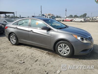 Czwarte zdjęcie samochodu z boku: 2011 HYUNDAI SONATA GLS VIN:5NPEB4AC6BH105678 - miniatura
