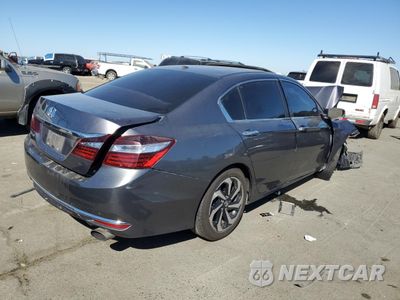 Trzecie zdjęcie samochodu z tyłu: 2017 HONDA ACCORD EXL VIN:1HGCR2F81HA136754 - miniatura