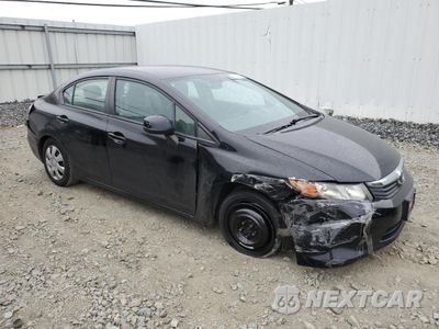 Czwarte zdjęcie samochodu z boku: 2012 HONDA CIVIC LX VIN:2HGFB2F55CH554655 - miniatura