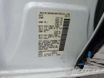 Zdjęcie 12 z 12 samochodu: 2023 NISSAN FRONTIER S VIN:1N6ED1EK5PN643416 - miniatura