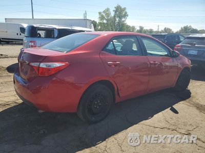 Trzecie zdjęcie samochodu z tyłu: 2015 TOYOTA COROLLA L VIN:2T1BURHE2FC269536 - miniatura