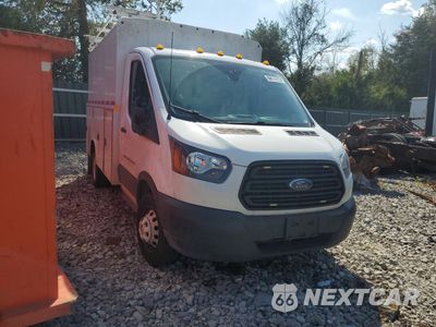 Czwarte zdjęcie samochodu z boku: 2019 FORD TRANSIT T-350 HD VIN:1FDBF6ZM3KKB86863 - miniatura