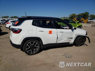 Trzecie zdjęcie samochodu z tyłu: 2021 JEEP COMPASS LIMITED VIN:3C4NJCCB1MT531816 - miniatura